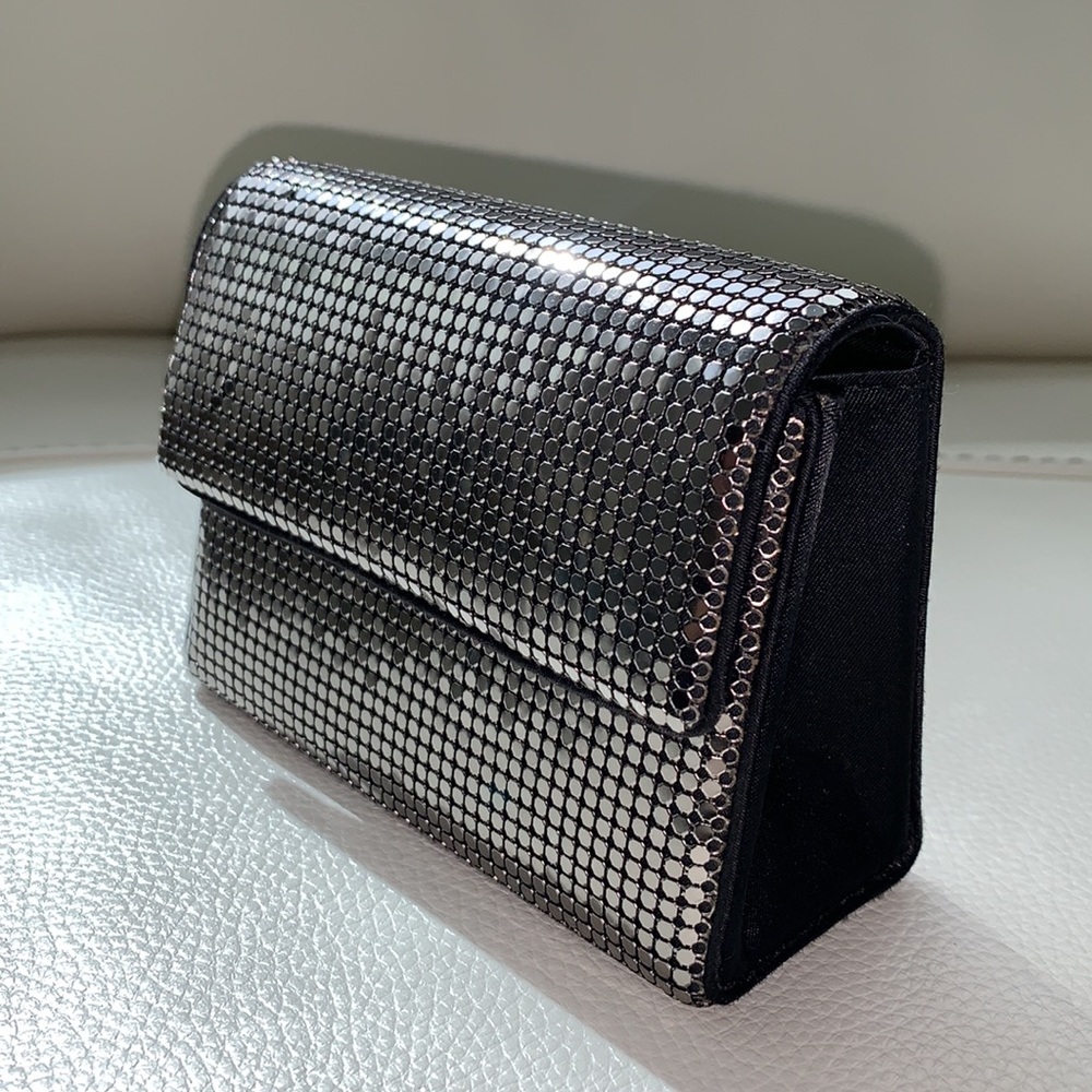 Amanda Smith Silver Mesh Purse